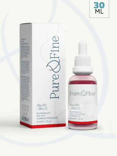 AHA & BHA Canlandırıcı & Cilt Tonu Eşitleyici Kırmızı Peeling Cilt Bakım Serumu