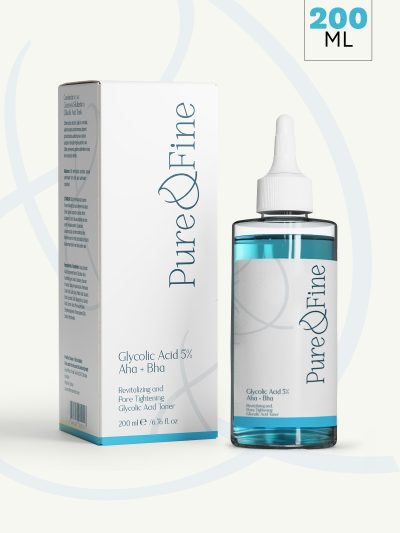 Canlandırıcı Ve Gözenek Sıkılaştırıcı Tüm Ciltler İçin Glikolik Asit Tonik