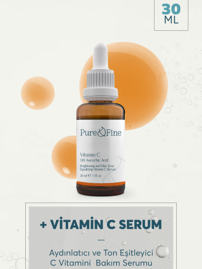 Aydınlatıcı ve Cilt Tonu Eşitleyici Vitamin C Serumu